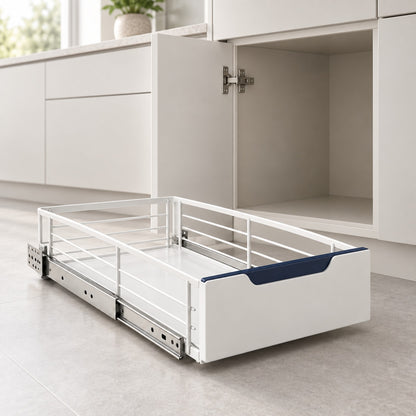 Pull-Out Cabinet Organizer: placement and selection context (concept preview; supplier design unconfirmed)