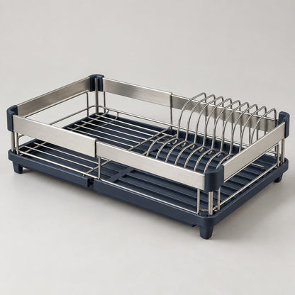 Expandable Dish Drying Rack: product view (concept preview; supplier design unconfirmed)