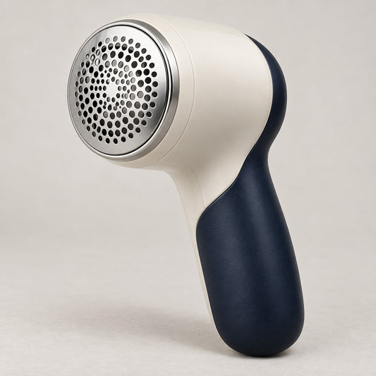Rechargeable Fabric Shaver: product view (concept preview; supplier design unconfirmed)