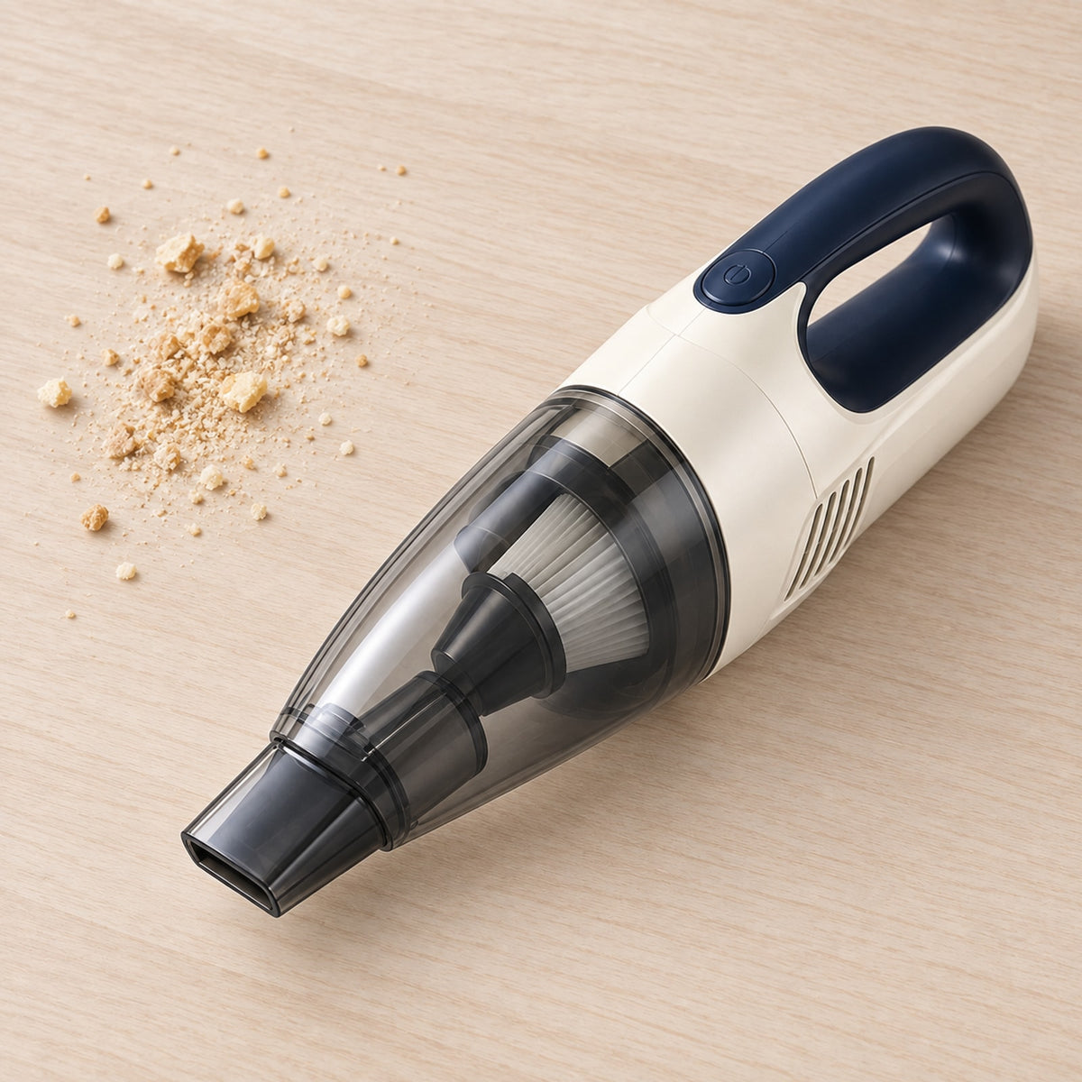 Cordless Handheld Vacuum: placement and selection context (concept preview; supplier design unconfirmed)